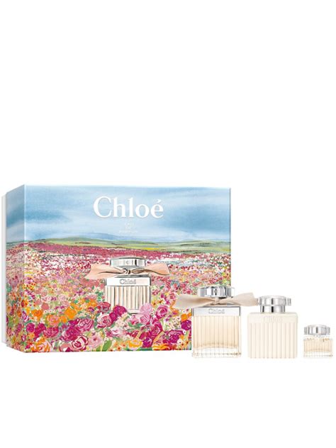 chloe woman set(edp 75ml+body lotion 100ml+miniature)23